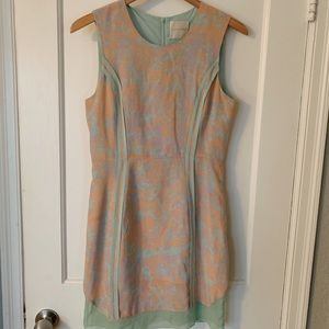 REVOLVE: Line & Dot pastel sheath dress